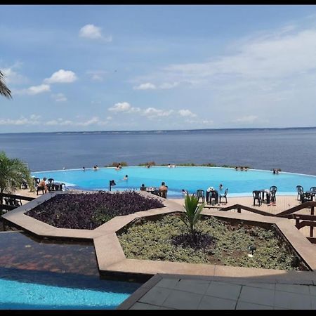 Flat No Condominio Do Edificio Tropical Executive E Residence Com Vista Para O Rio Манаус Екстер'єр фото