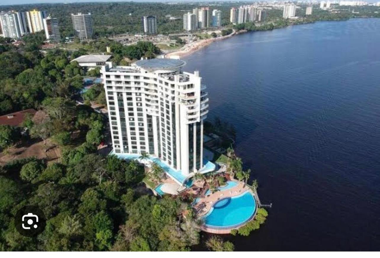 Flat No Condominio Do Edificio Tropical Executive E Residence Com Vista Para O Rio Манаус Екстер'єр фото
