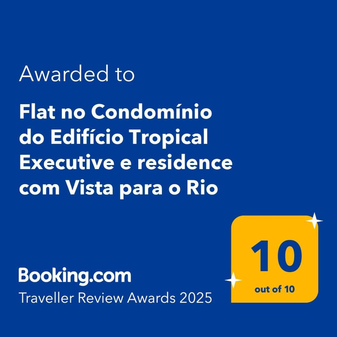 Flat No Condominio Do Edificio Tropical Executive E Residence Com Vista Para O Rio Манаус Екстер'єр фото